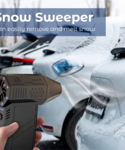 RICPIND Electric Hot Air Snow Sweeper Portable Blower